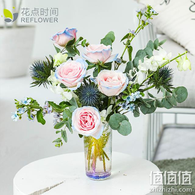 一周一发，花点时间 自然混合系列花束 包月鲜花 多款 109元包邮（需领券） 值值值-买手聚集的地方