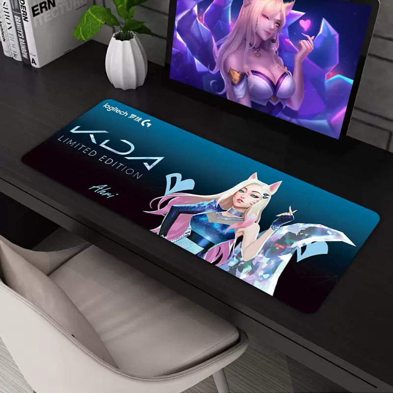 Logitech 罗技 英雄联盟定制版鼠标垫 800*300*3mm 9元包邮（需领券） 值值值-买手聚集的地方