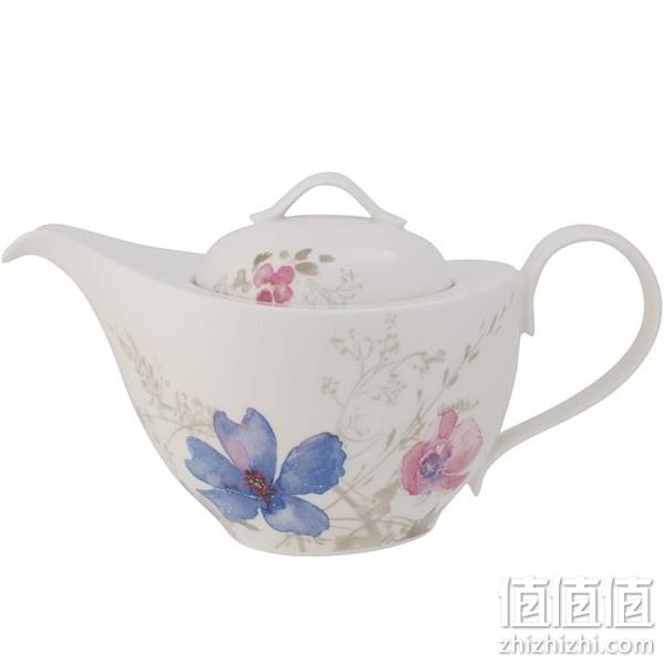 Villeroy & Boch 德国唯宝 Mariefleur 紫色迷情系列 陶瓷茶壶1.2L 437.56元 值值值-买手聚集的地方