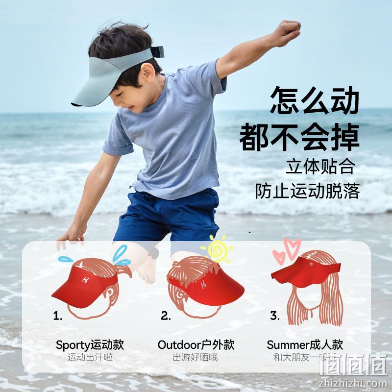 屡获国内外大奖，HeyBetter A类儿童成人超轻空顶卷卷帽防晒帽 多色 99元包邮（需领券） 值值值-买手聚集的地方