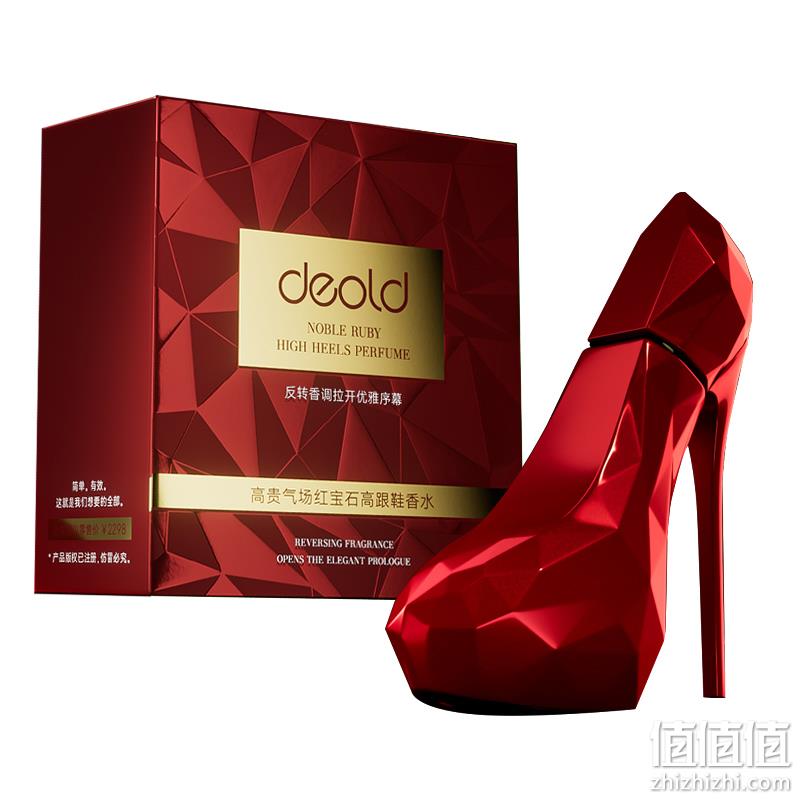 Deold 递欧 璀璨绿宝石高跟鞋香水 EDT 30ml 39.9元包邮（需领券） 值值值-买手聚集的地方