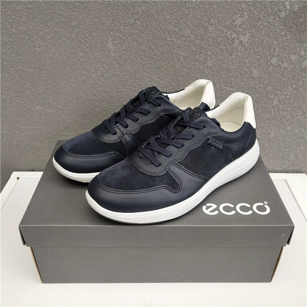 ECCO 爱步 柔酷7号路跑 男士系带跑步鞋460644 497.26元 值值值-买手聚集的地方