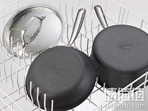 Lagostina 拉歌蒂尼 Nera 带盖硬质阳极氧化不粘锅 H9049564（ 30㎝） 新低284.45元 值值值-买手聚集的地方