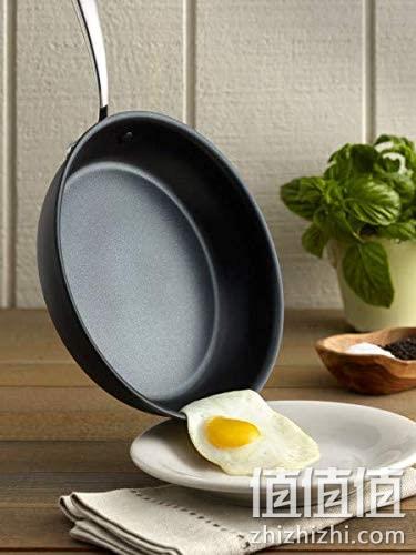 Lagostina 拉歌蒂尼 Nera 带盖硬质阳极氧化不粘锅 H9049564（ 30㎝） 新低284.45元 值值值-买手聚集的地方