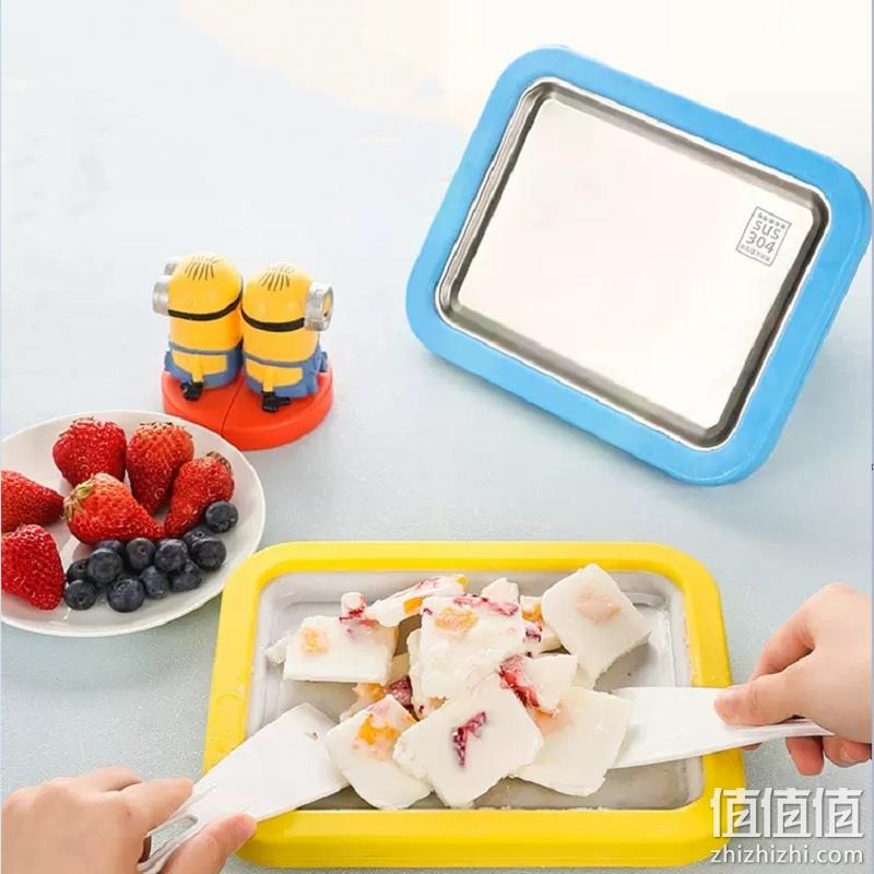 Pink Bunny 班尼兔 CBJ-013 家用小型炒冰机 送冰铲*2 29.9元包邮（需用券） 值值值-买手聚集的地方
