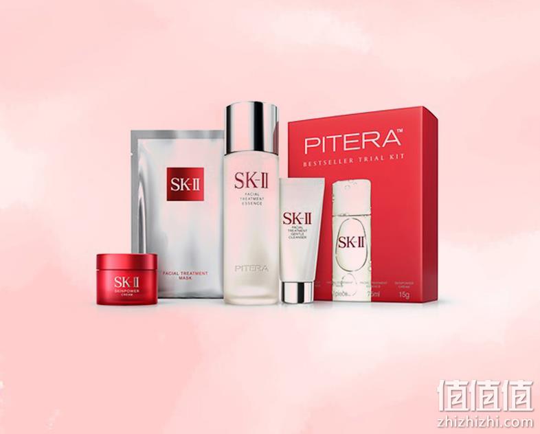 SK-II 星品护肤礼盒（神仙水75ml+赠清莹露30ml+洁面20g+面霜15g+眼霜2.5g） 578.55元包邮 值值值-买手聚集的地方