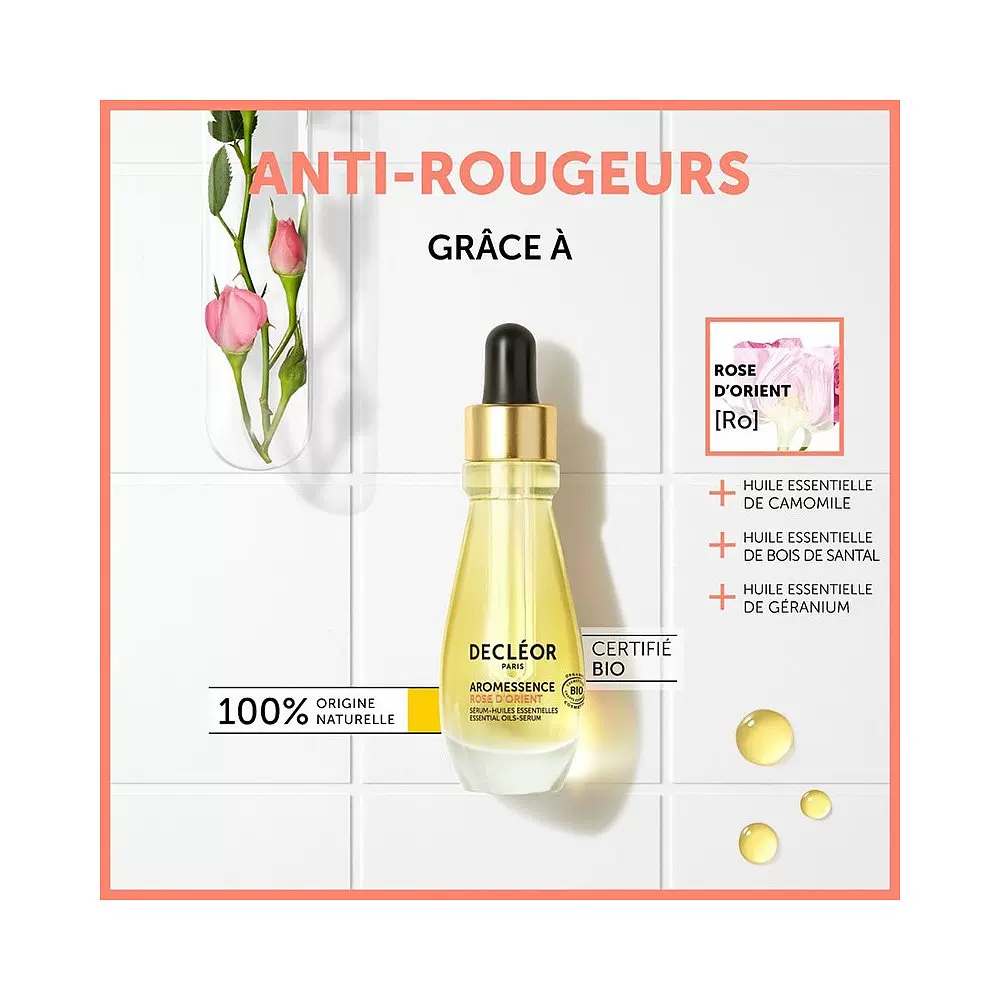Decléor 法国蒂可丽 大马士革玫瑰精萃油15mL 250.46元（可3件92折） 值值值-买手聚集的地方