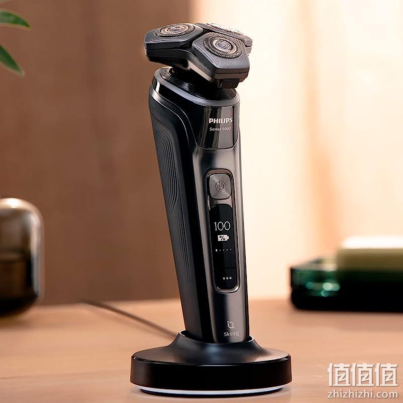 Philips 飞利浦 9000系列 S9982/59 智能光感电动剃须刀（配无线清洁中心） 1336元 值值值-买手聚集的地方