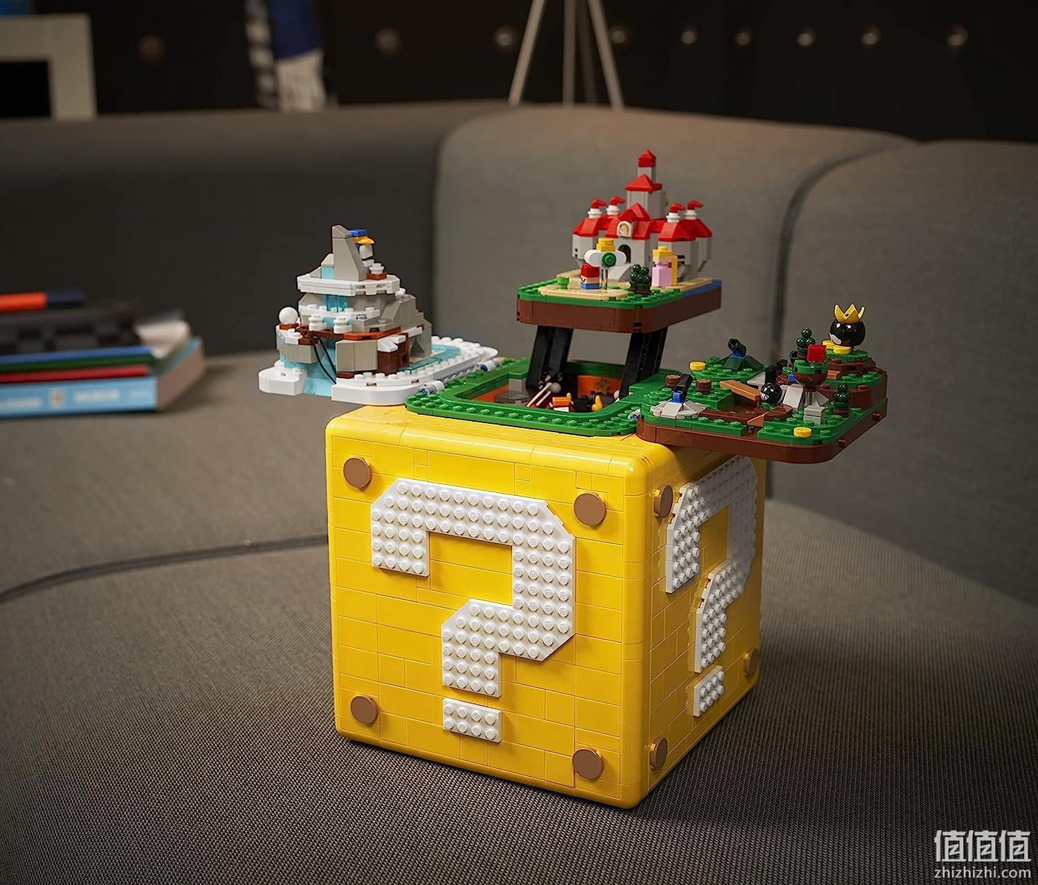经典头铁专用，LEGO 乐高 超级马里奥系列 71395 64问号砖 848.13元 值值值-买手聚集的地方