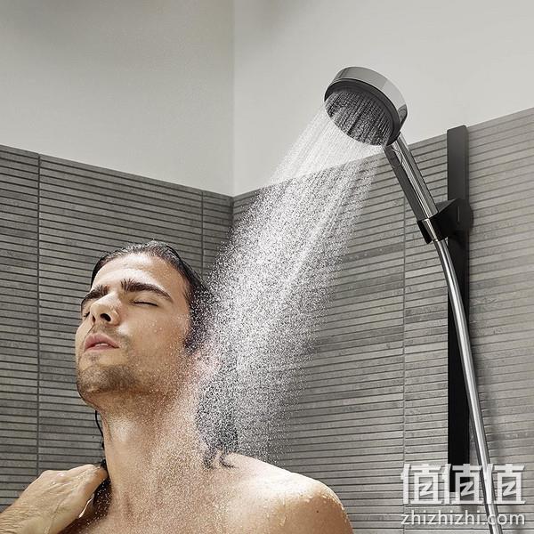 Hansgrohe 汉斯格雅 Pulsify Select S 沛适飞系列 3速节水型手持花洒套装（带1.6m软管+支架） 369元 值值值-买手聚集的地方