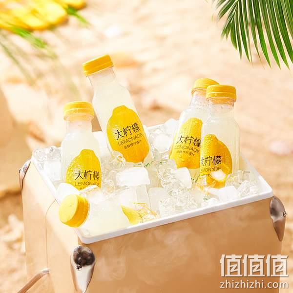 整果榨汁，农夫山泉 大柠檬 鲜榨柠檬汁复合果汁饮料 300ml*6瓶 29.9元包邮（需领券） 值值值-买手聚集的地方