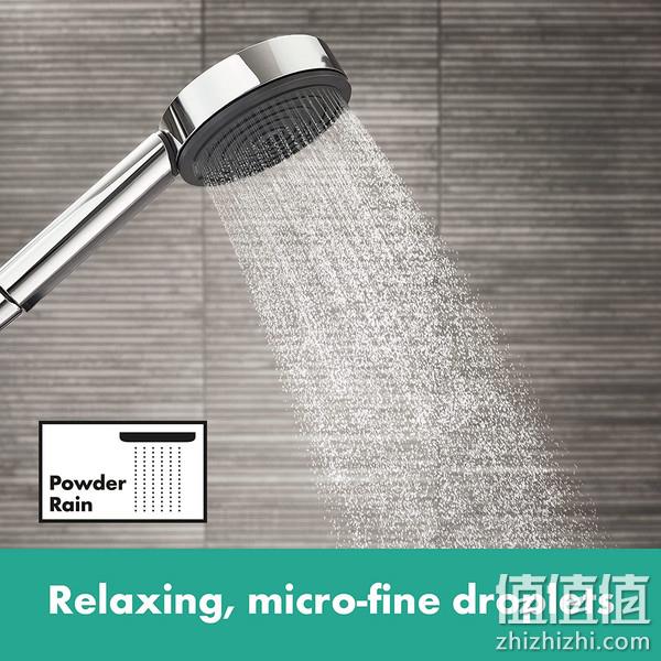 Hansgrohe 汉斯格雅 Pulsify Select S 沛适飞系列 3速节水型手持花洒套装（带1.6m软管+支架） 369元 值值值-买手聚集的地方