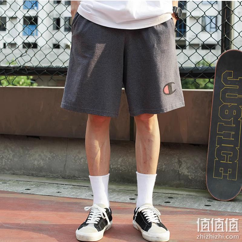 Champion 冠军牌 男女同款纯棉运动短裤G856H 多色 85元包邮包税（需用券） 值值值-买手聚集的地方
