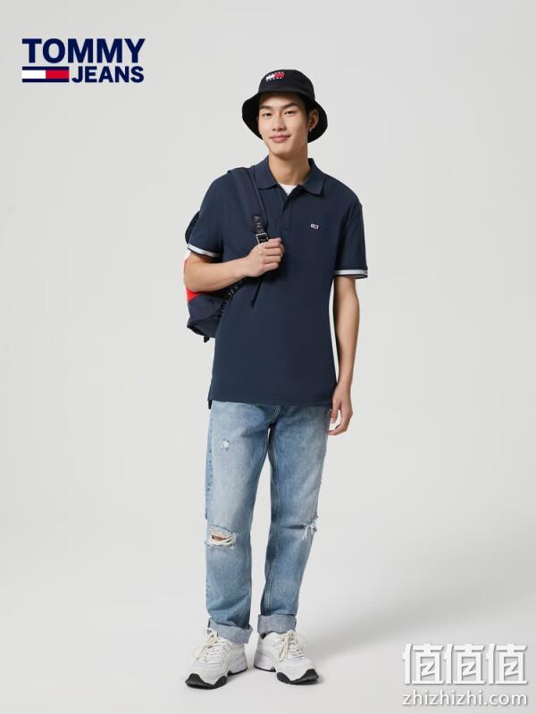 TOMMY HILFIGER 汤米·希尔费格 23夏新款男士潮流翻领短袖POLO衫 331.2元包邮（双重优惠） 值值值-买手聚集的地方