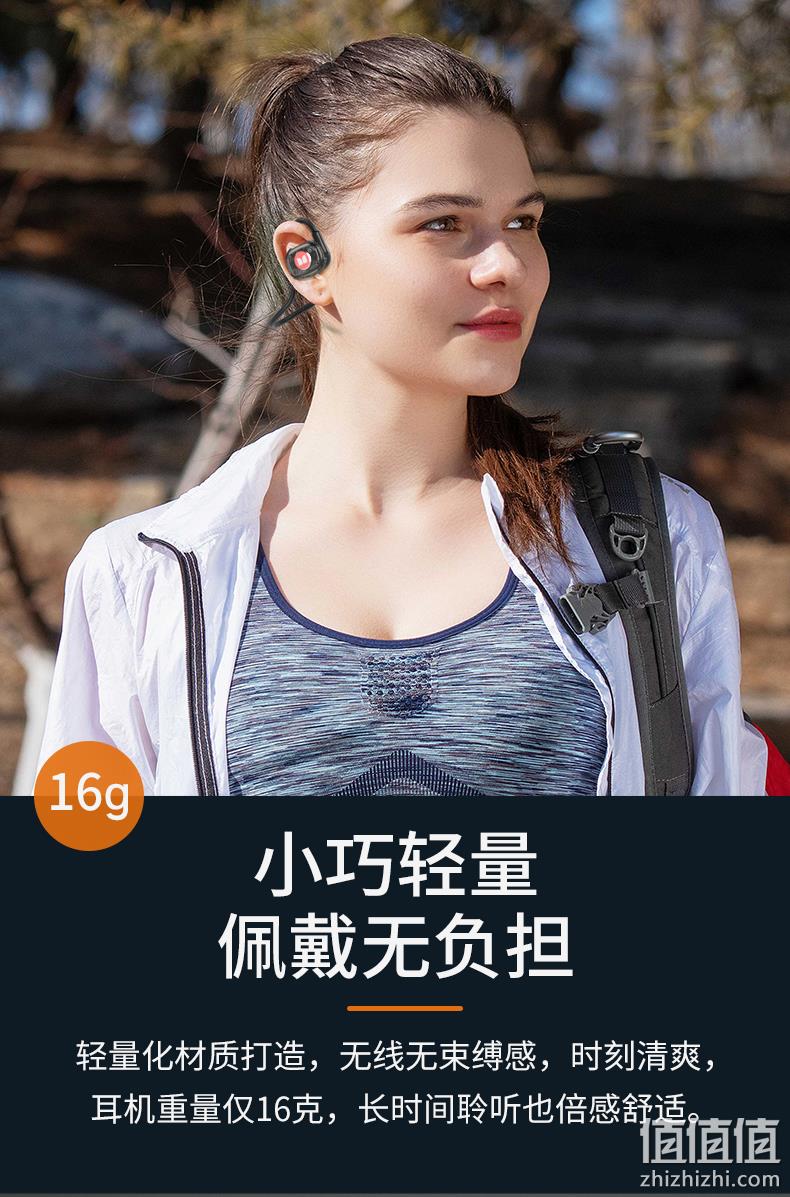 MONSTER 魔声 MH22154 骨传导无线蓝牙运动耳机 49.9元包邮（需领券） 值值值-买手聚集的地方