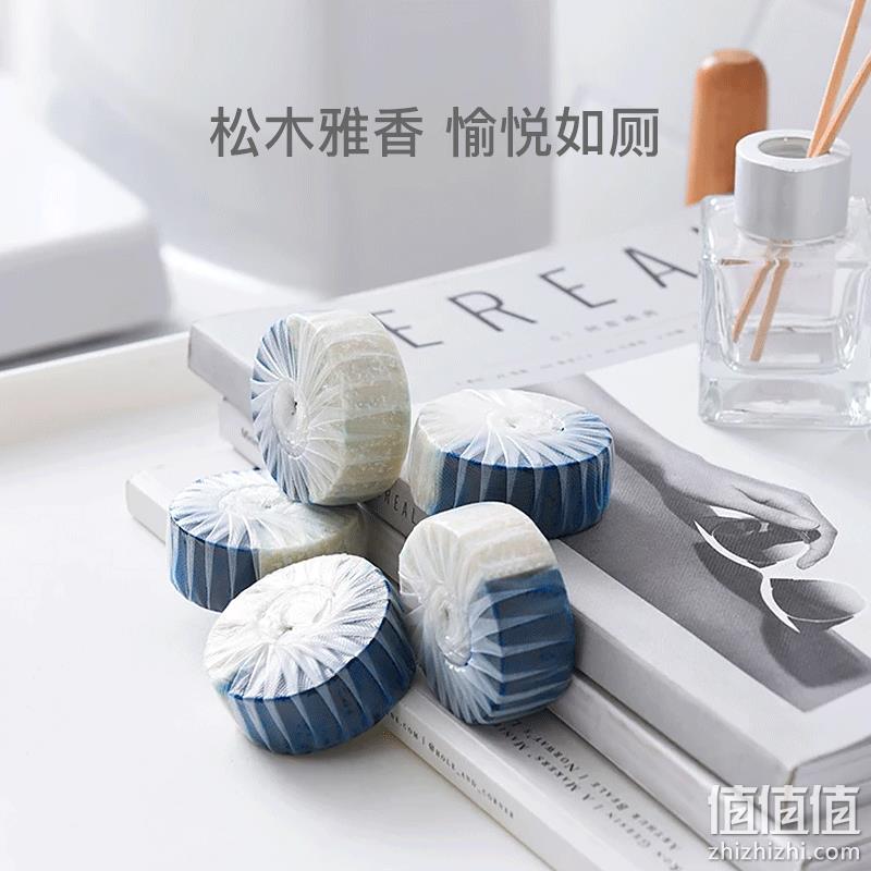网易严选 蓝泡泡马桶清洁剂 50g*4 史低7.9元包邮（需领券） 值值值-买手聚集的地方