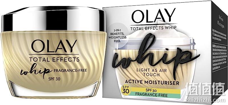Olay 玉兰油 Whip 多效修护空气感凝霜 无香型SPF30 50ml 146.15元（官网290元） 值值值-买手聚集的地方