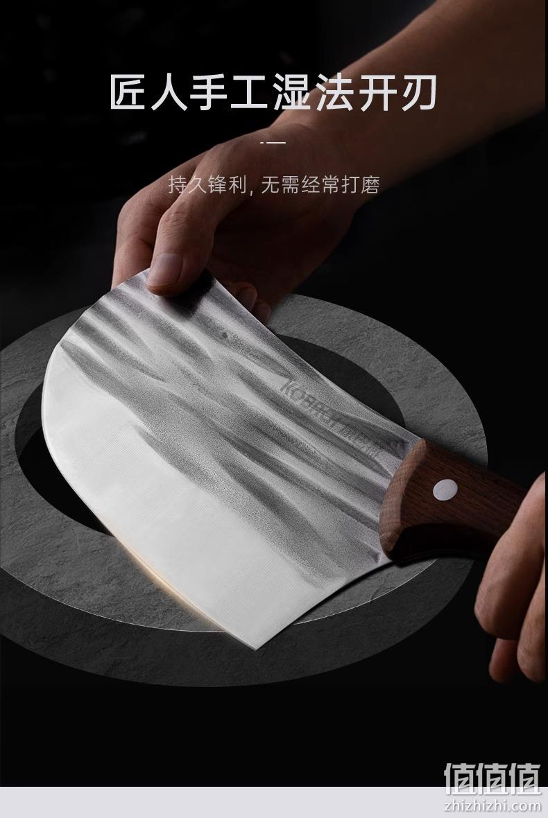 康巴赫 20° 黄金弧全能锻打斩切刀+厨房多用剪刀 赠油壶2只 98元包邮（需领券） 值值值-买手聚集的地方