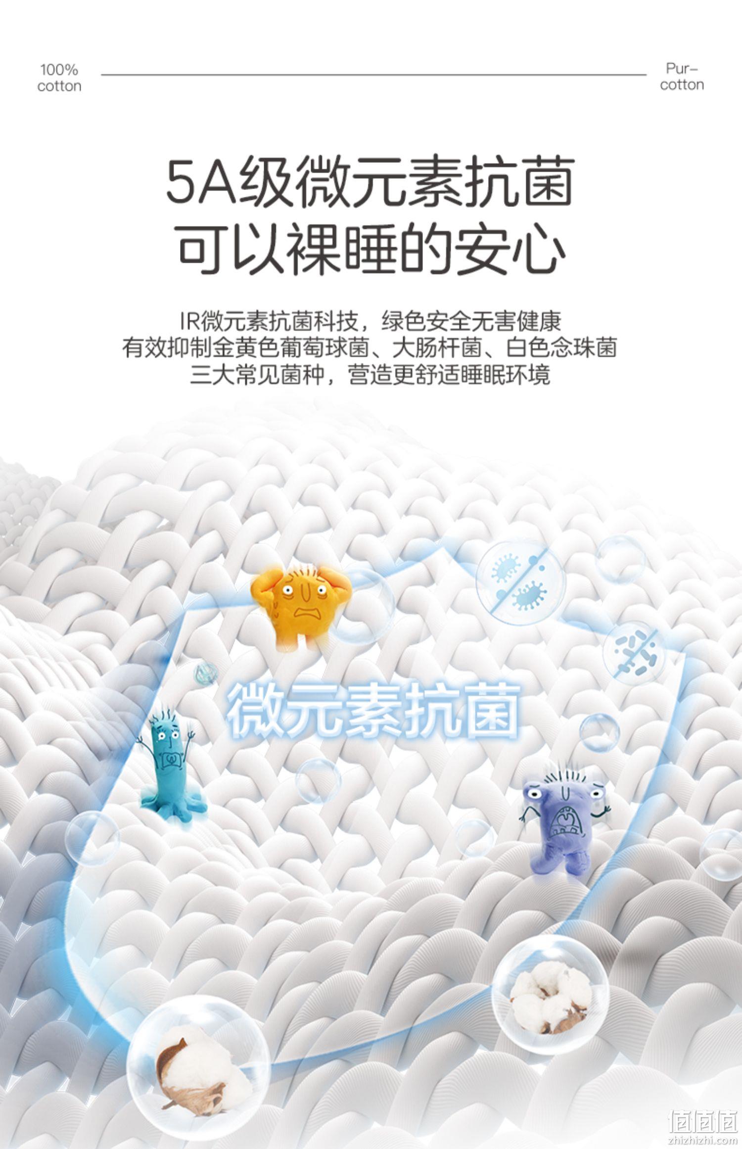 全棉时代 旅行差旅5A级抗菌便携式隔脏睡袋 1.2~1.8米 多色 赠一次性马桶垫纸5片 199元起包邮（双重优惠） 值值值-买手聚集的地方