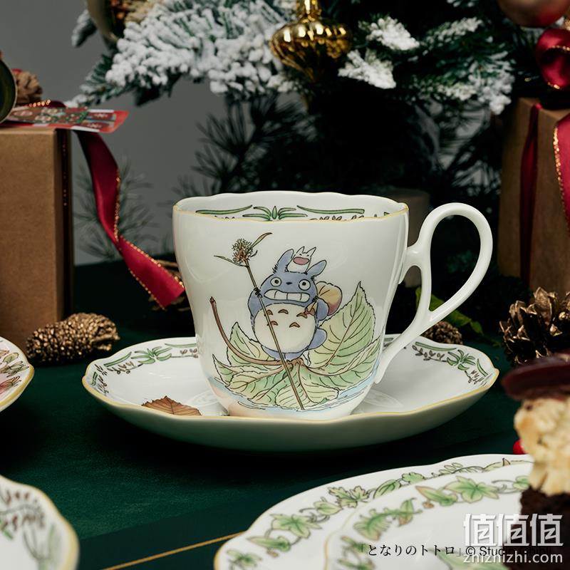 Noritake 则武 TOTORO系列 龙猫骨瓷咖啡杯碟2组/2杯2碟 TP97889 362.02元（天猫400元/组） 值值值-买手聚集的地方