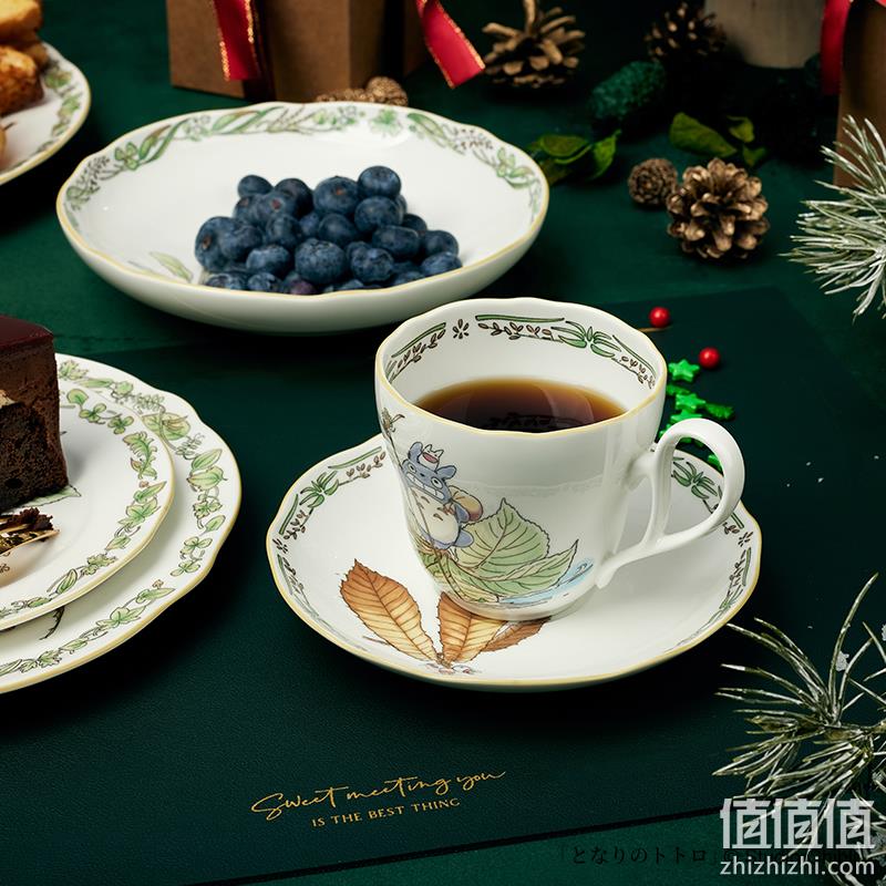 Noritake 则武 TOTORO系列 龙猫骨瓷咖啡杯碟2组/2杯2碟 TP97889 362.02元（天猫400元/组） 值值值-买手聚集的地方