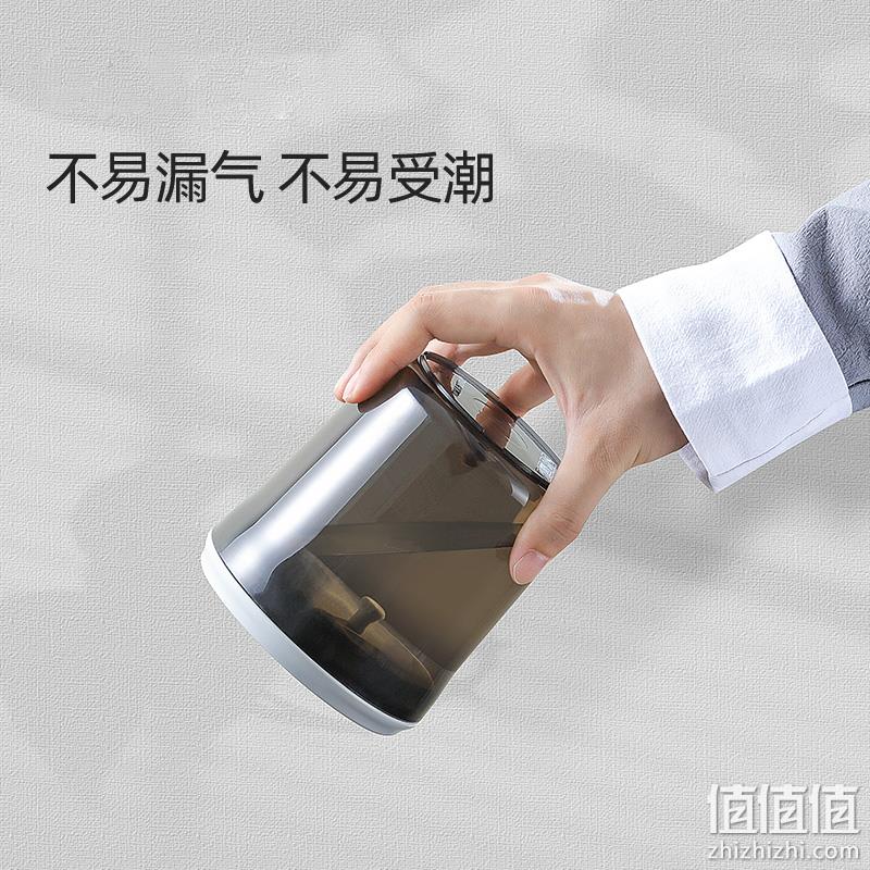 安扣 按压式真空茶叶罐 350ml 14.8元起包邮（需领券） 值值值-买手聚集的地方