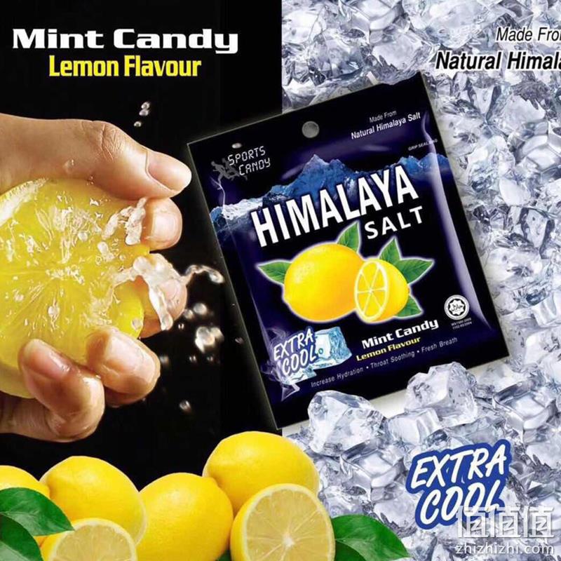 马来西亚进口 Himalaya 大马碧富 薄荷柠檬/咸柠檬味糖果 15g(7粒)*6袋 16.9元包邮(需领券) 值值值-买手聚集的地方