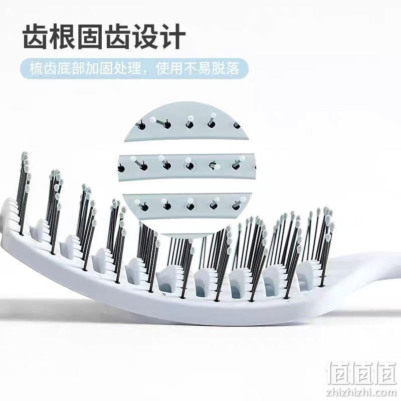 MINISO 名创优品 软针弯月顺发造型梳 9.99元包邮（需领券） 值值值-买手聚集的地方