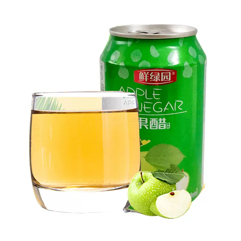 鲜绿园 苹果醋 310ml*12罐 29.9元包邮（双重优惠） 值值值-买手聚集的地方
