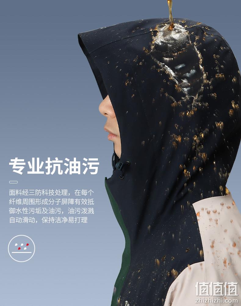 丁真同款，Camel 骆驼 熊猫系列 男女单层硬壳户外三防冲锋衣 多色 337元包邮（双重优惠） 值值值-买手聚集的地方
