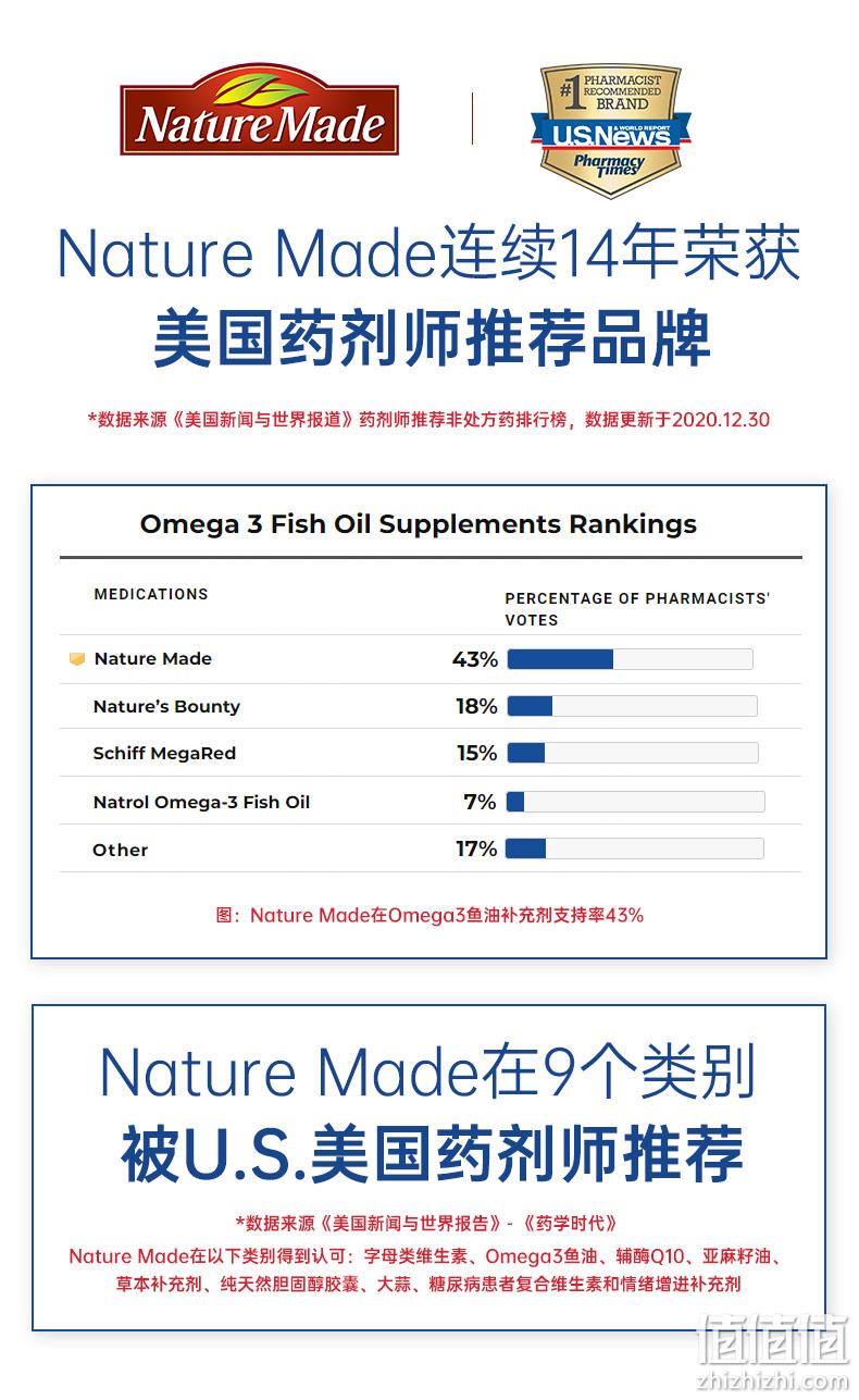 Nature Made 天维美 维生素C香橙味软糖 60粒 39元包邮（需领券） 值值值-买手聚集的地方