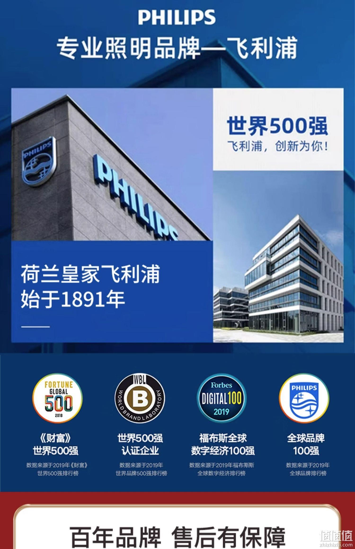 Philips飞利浦 强光充电超亮户外远射手电筒 SFL1235 9.9元包邮（需领券） 值值值-买手聚集的地方