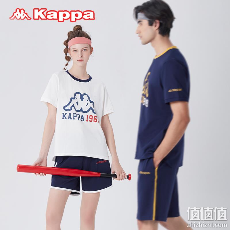 2023春夏新款，Kappa 情侣可外穿棉质休闲家居服套装 多花色 89元包邮（需领券） 值值值-买手聚集的地方