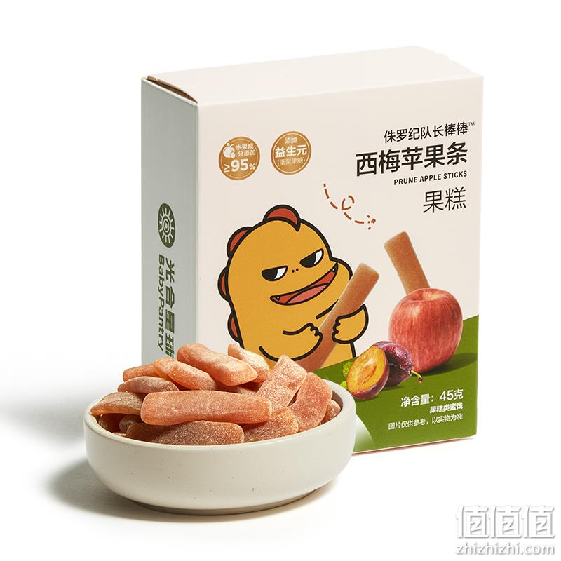 Babycare BabyPantry 光合星球 西梅苹果条 45g*3件 50.7元包邮（16.9元/件） 值值值-买手聚集的地方