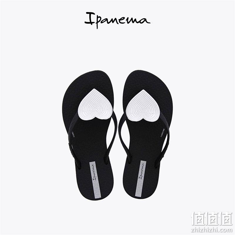 ipanema 依帕内玛 儿童波浪爱心时尚外穿人字拖（27~34码） 3色 99.3元包邮（双重优惠） 值值值-买手聚集的地方