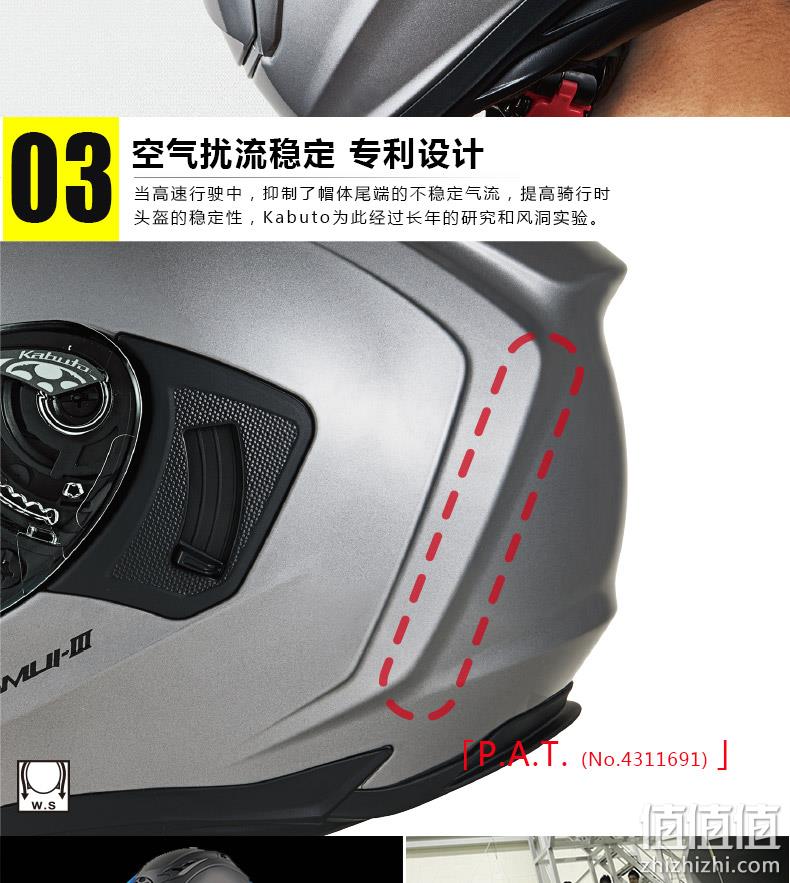 日本摩托车头盔三大品牌，OGK KABUTO KAMUI-3 神威3代 双镜片摩托车头盔 全盔 ‎ 1527元起 值值值-买手聚集的地方