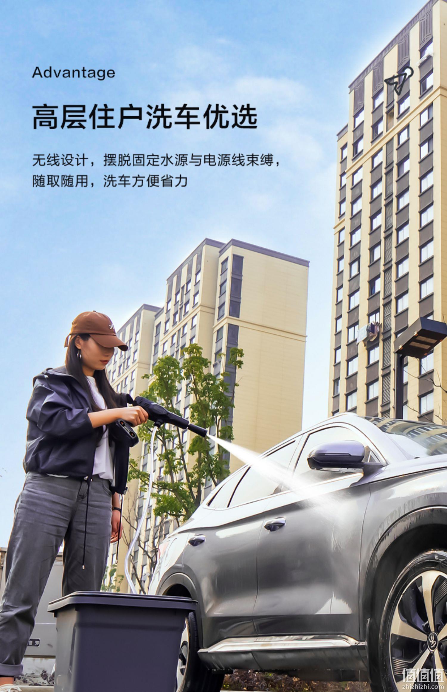 40年老牌，亿力 YLQ2040D 锂电池无线强力高压洗车机增压水枪 79元包邮（需领券） 值值值-买手聚集的地方