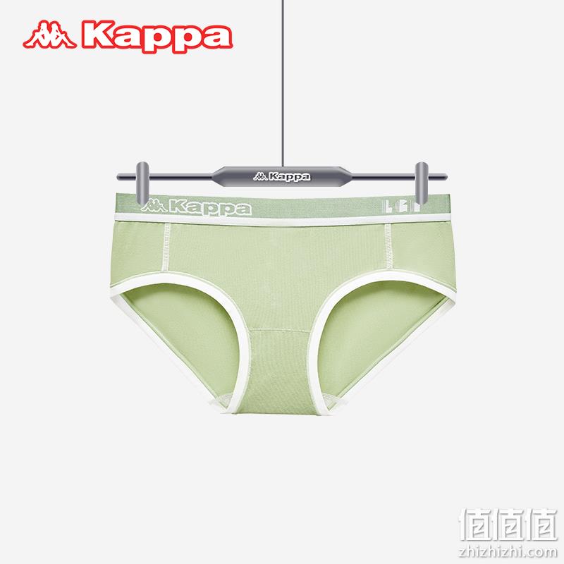 Kappa卡帕 男女款棉质抑菌内裤 3条 拍3件49元包邮 值值值-买手聚集的地方
