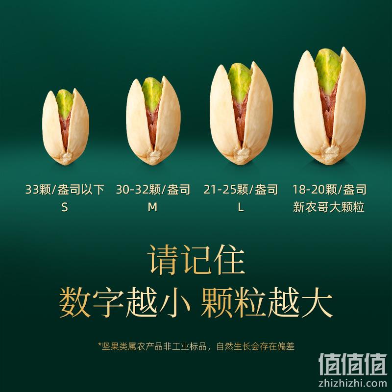 新农哥 大颗粒开心果 500g罐装*2件 100元包邮（50元/件） 值值值-买手聚集的地方