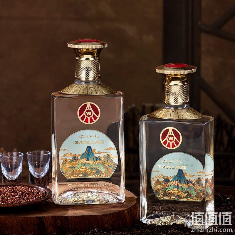 Plus会员，五粮液股份出品 江山礼竹荪酒 52度浓香型白酒500mL*2瓶礼盒装 149元包邮（需领券） 值值值-买手聚集的地方
