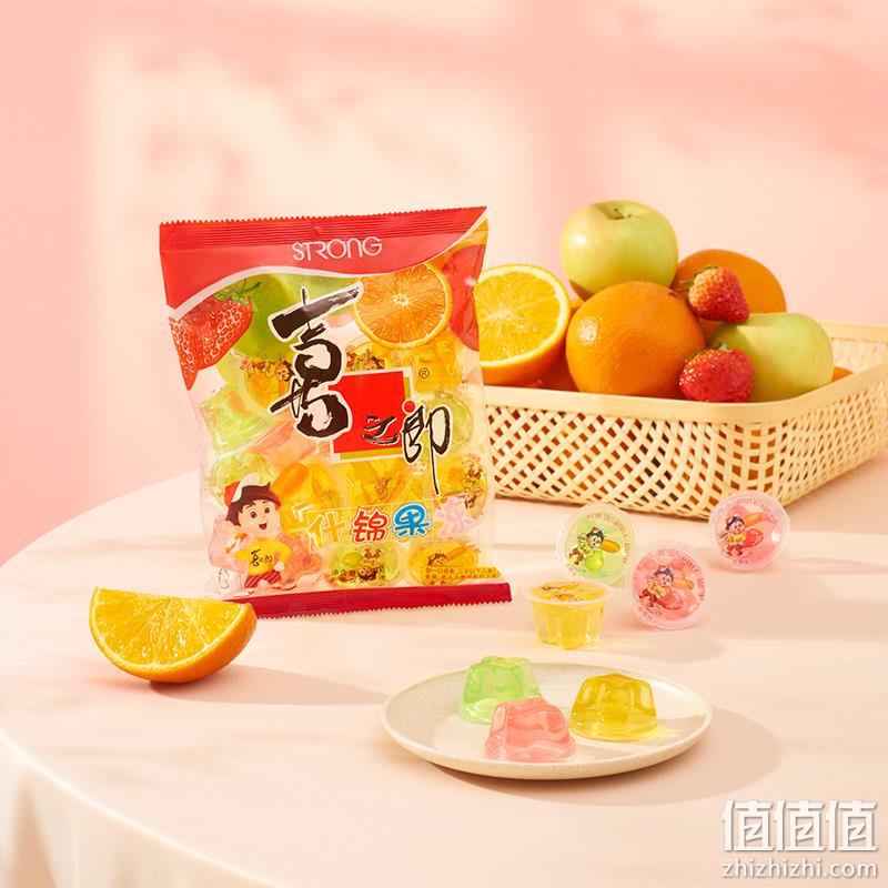 喜之郎 什锦乳酸果冻布丁 360g*5袋+90g*1袋 19.9元包邮（双重优惠） 值值值-买手聚集的地方