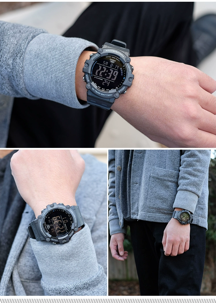 CASIO 卡西欧 AE-1500WH 男式运动防水石英表 169元 值值值-买手聚集的地方