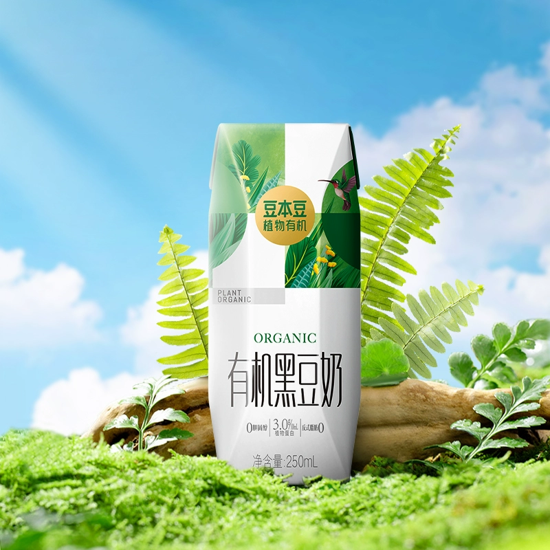 豆本豆 有机纯黑豆奶 250ml*6瓶*2箱 新低26.8元包邮（双重优惠） 值值值-买手聚集的地方