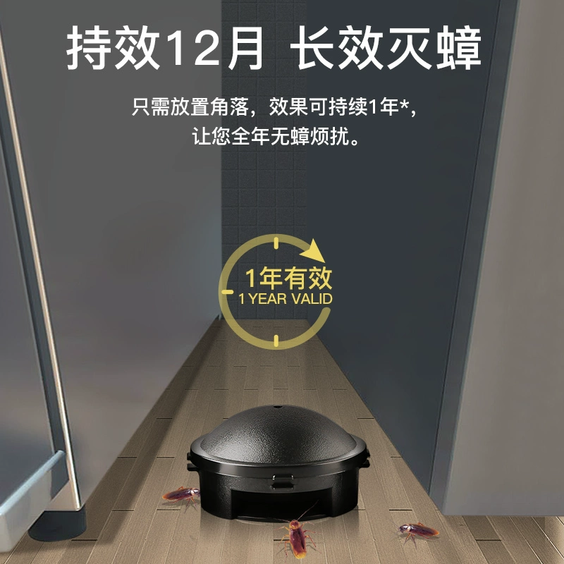 效果持续1年！ARS 安速 小强黑克Pro 环保无毒蟑螂屋12枚 30.9元包邮（需领券） 值值值-买手聚集的地方