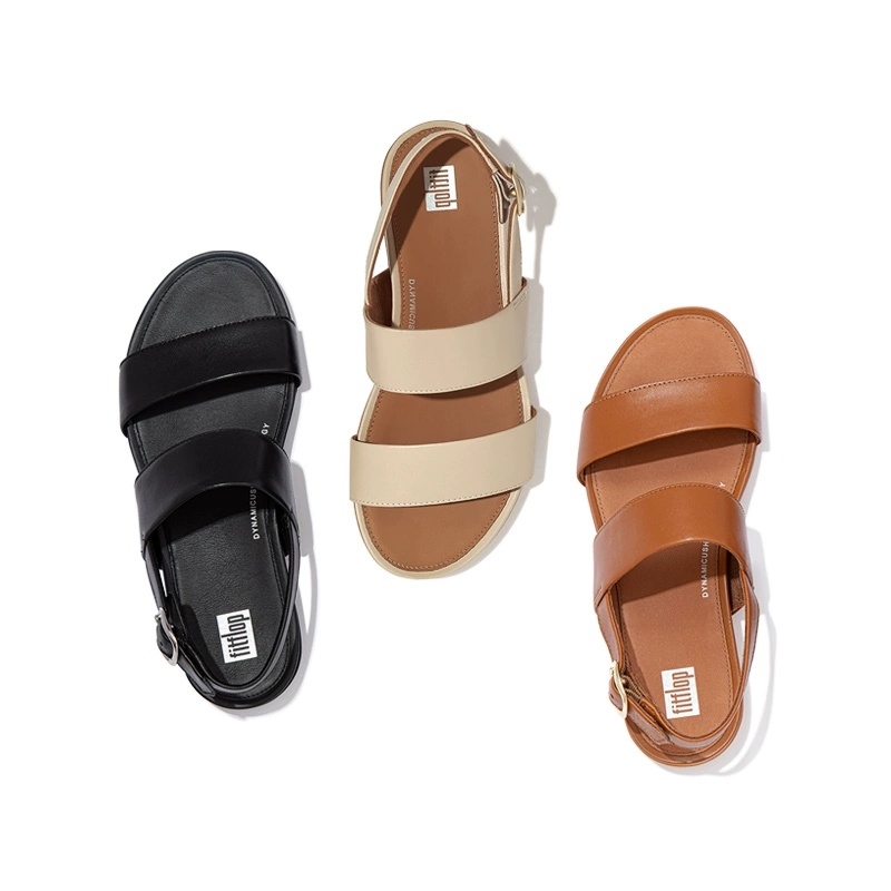 FitFlop 飞适福 Gracie 2023夏季新款女式全牛皮扣环凉鞋 EB1 439.05元（天猫旗舰店1189元） 值值值-买手聚集的地方