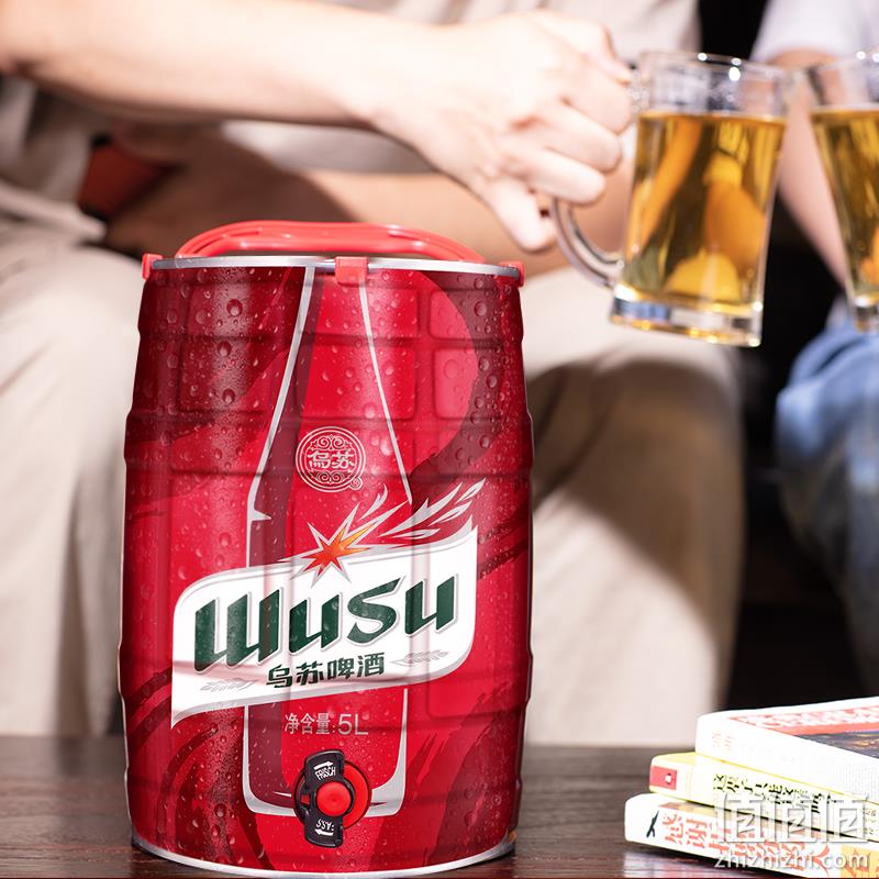 夺命大乌苏 红乌苏新疆啤酒 5L牛啤桶 赠冰川杯2个 82.9元包邮（需领券） 值值值-买手聚集的地方