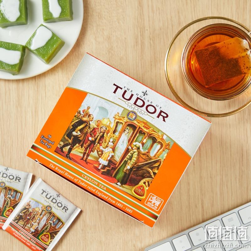 斯里兰卡进口，TUDOR 帝多 锡兰红茶袋泡茶100g（2g*50袋） 16.9元包邮 值值值-买手聚集的地方