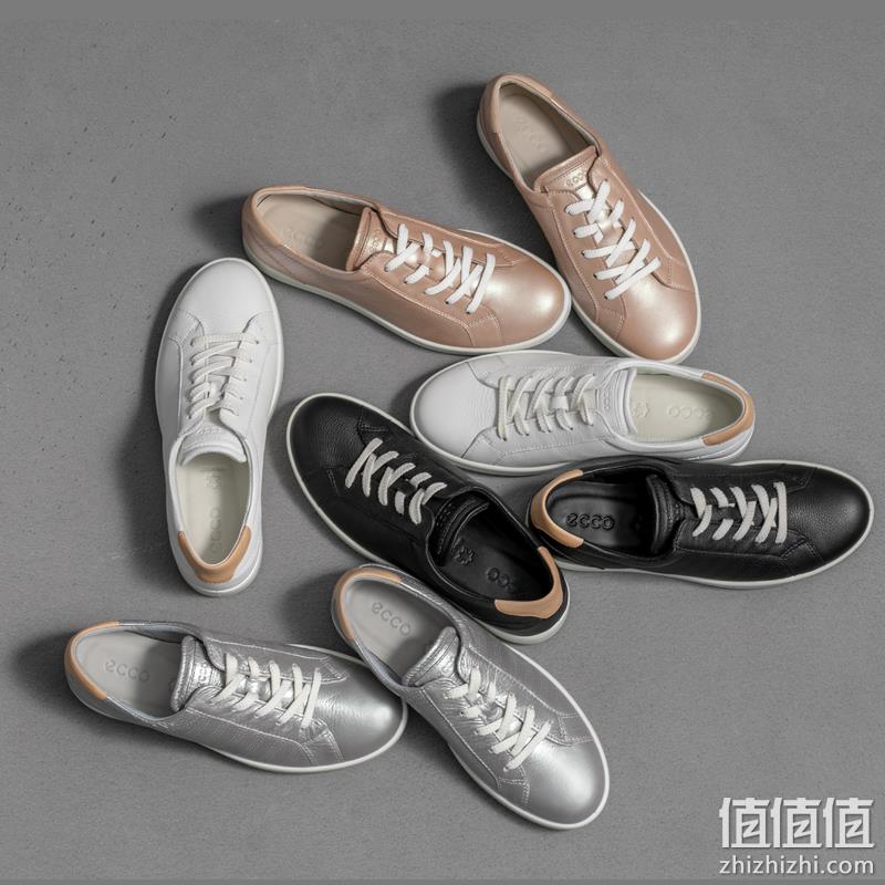 ECCO 爱步 Leisure惬意系列 女士牛皮系带休闲鞋 205033 391.78元 值值值-买手聚集的地方