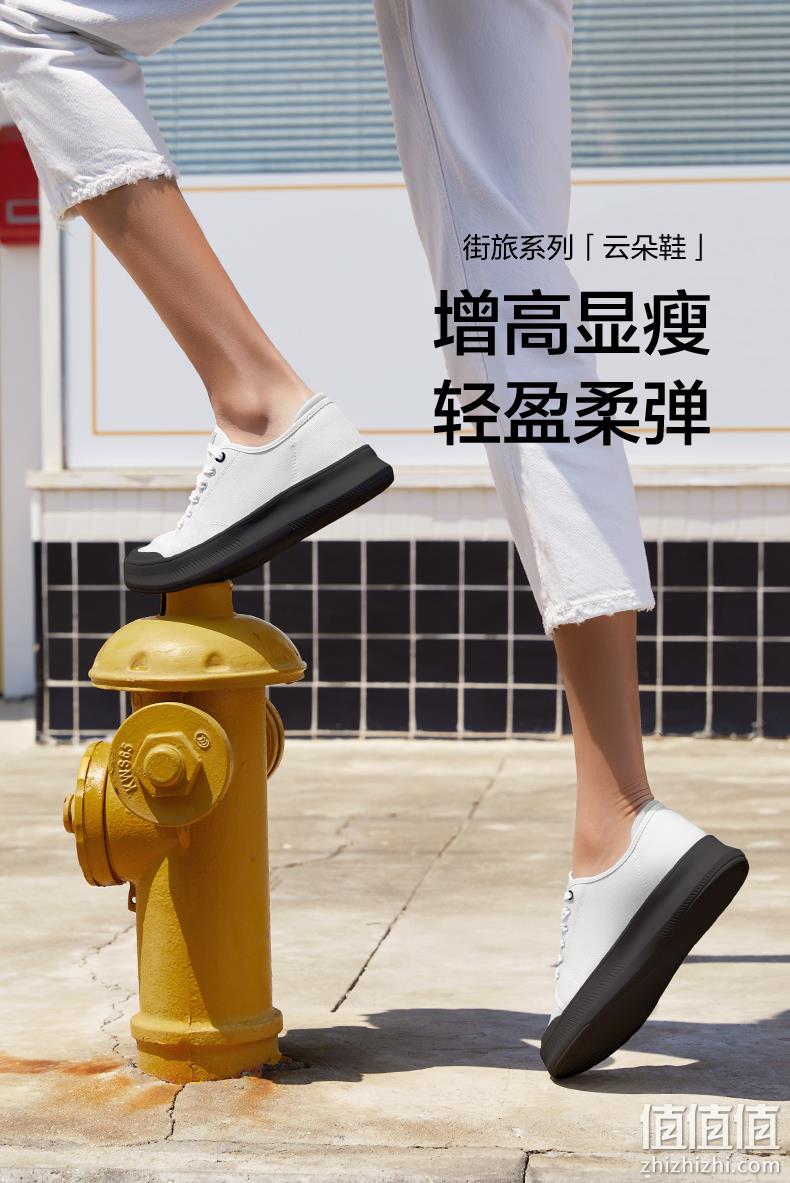Beneunder 蕉下 街旅系列女款帆布鞋 99元包邮（需领券） 值值值-买手聚集的地方