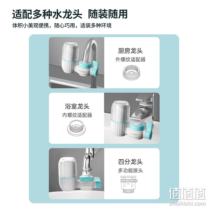 Royalstar 荣事达 RSD-LT-8208 水龙头净水器 1机1芯 29.9元包邮（双重优惠） 值值值-买手聚集的地方